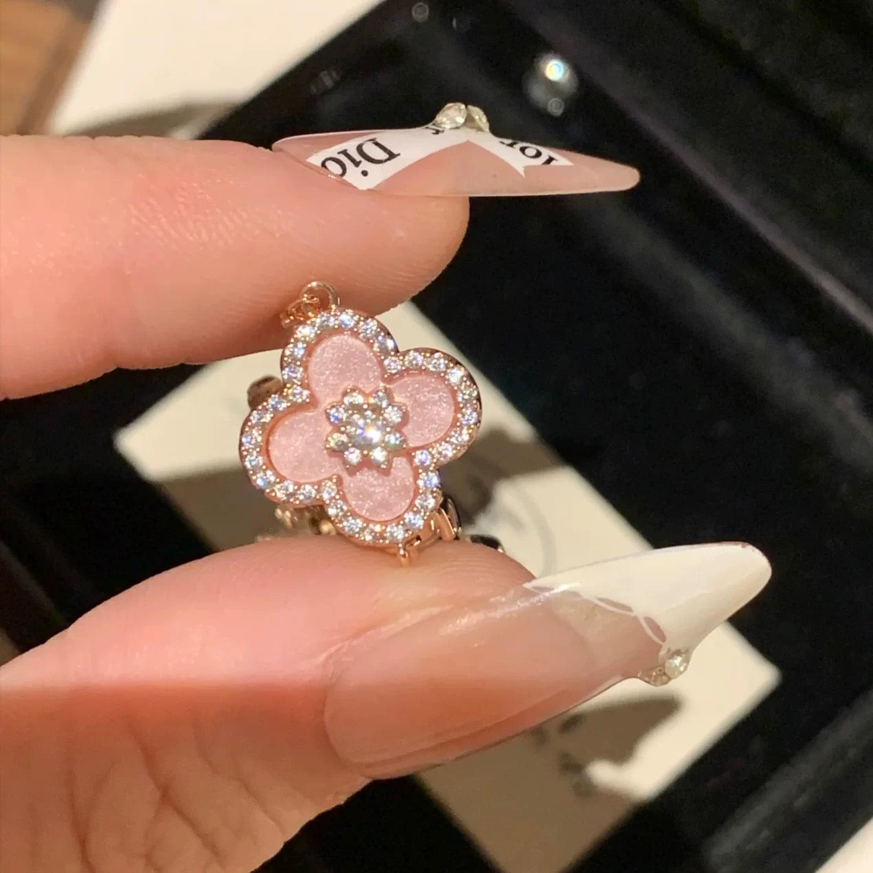 Sparkle Clover Bracelet