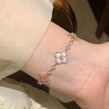 Sparkle Clover Bracelet