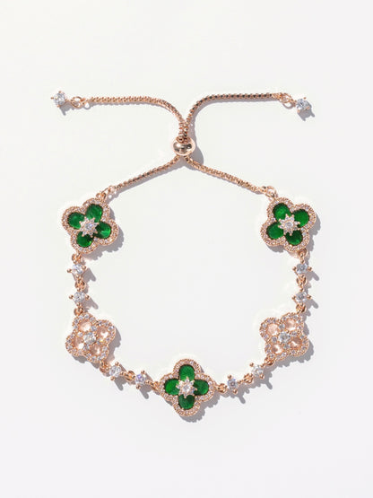 Sparkle Clover Bracelet