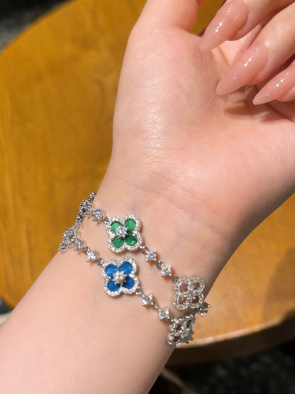 Sparkle Clover Bracelet