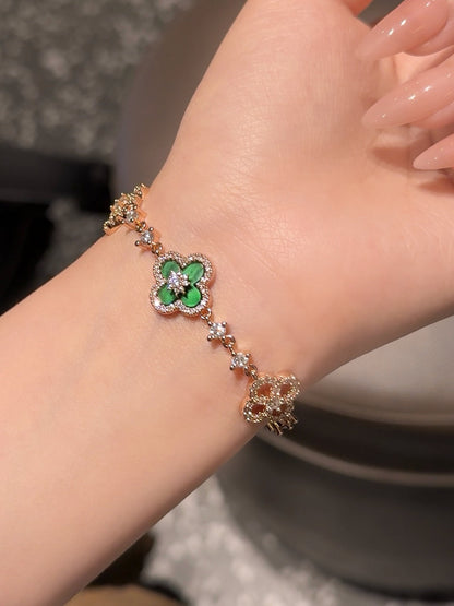 Sparkle Clover Bracelet