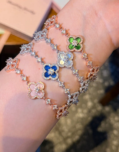 Sparkle Clover Bracelet