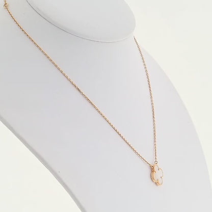 Four Leaf Clover Jewelry Set 18K Gold / Silver